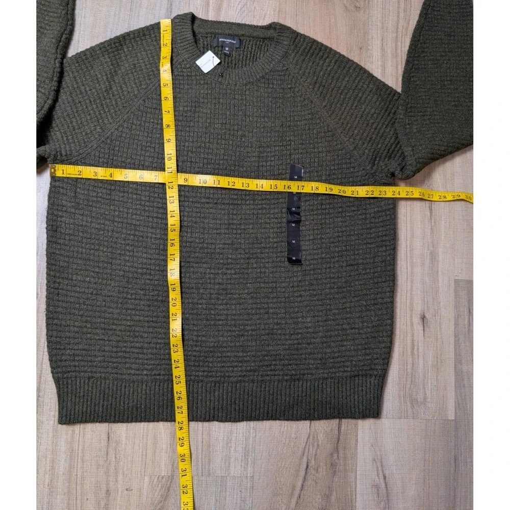 NWT Banana Republic Size M Cozy Textured Sweater Crew Neck Cotton Blend